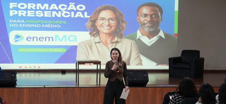Educadores do Triângulo Mineiro recebem formação presencial para ampliar uso da Plataforma Enem MG